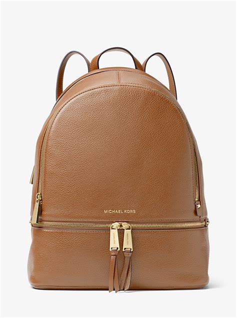 Rhea Large Leather Backpack 